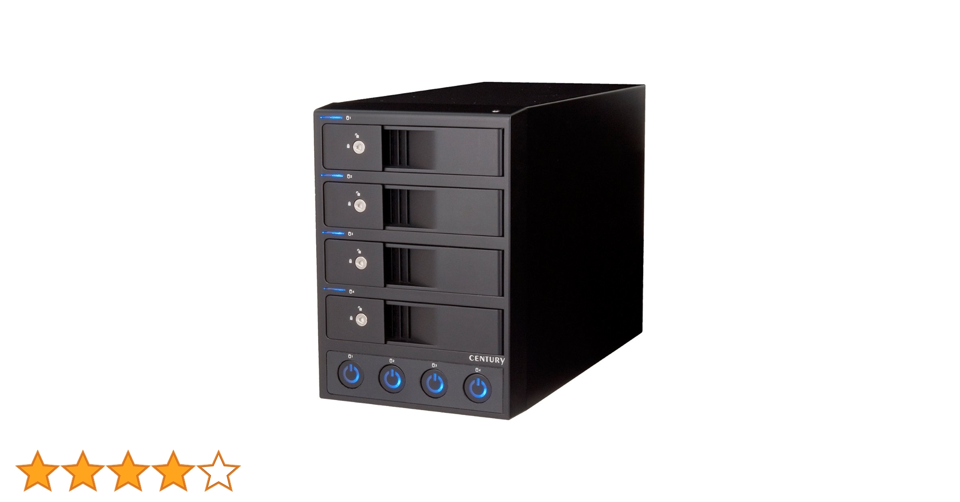 センチュリ　CENTURY　裸族のカプセルホテルVer2　 独立電源スイッチ 独立電源スイッチ 裸族のカプセルホテル Ver.2 (CRCH35U3IS2) PC周辺